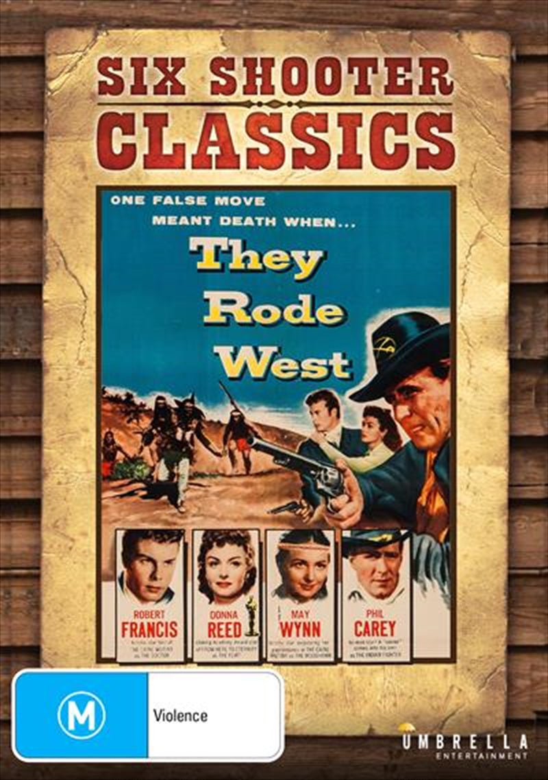 They Rode West DVD | Six Shooter Classics | Western Film