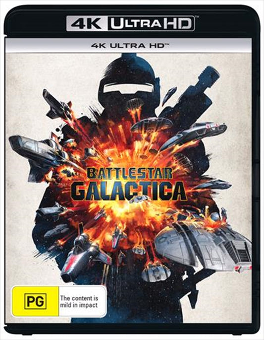 Battlestar Galactica | UHD - Futuristic Aircraft Carrier, Epic Space Battles
