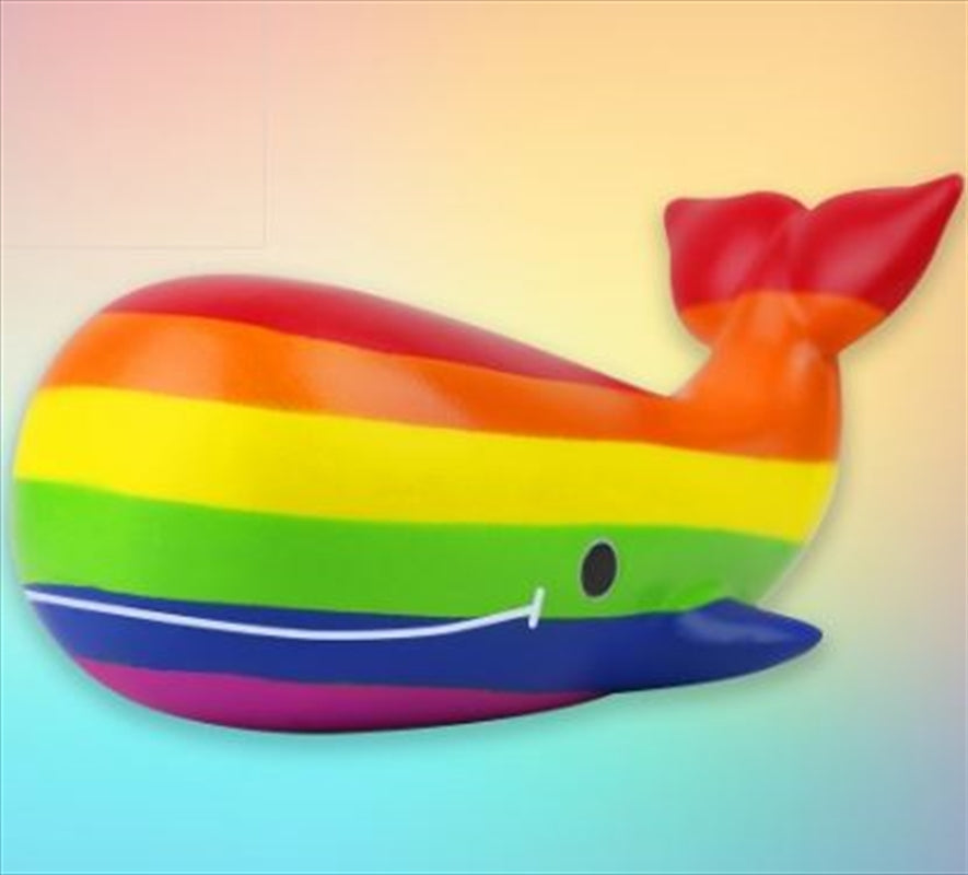 Homosexu-Whale Stress Toy - 7x14x8cm - Squeeze Away Your Worries