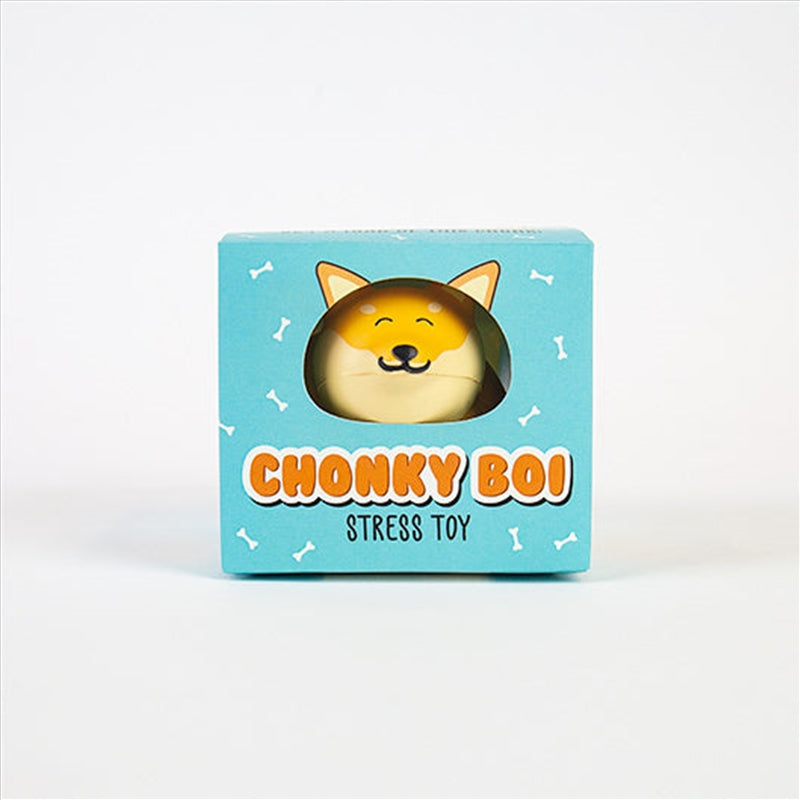 Chonky Boi Stress Toy - 70x65x105mm, Cuddle & Anxiety Relief