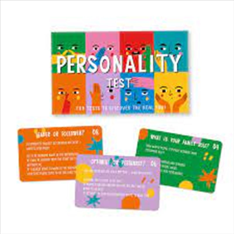 Personality Test Cards - Fun for All the Family
