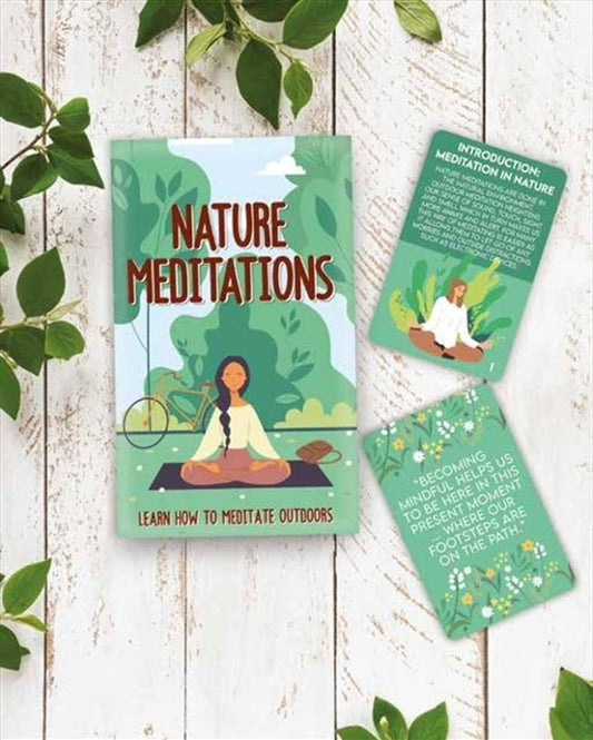 Nature Meditation Cards - Fun for All the Family, 1 Set