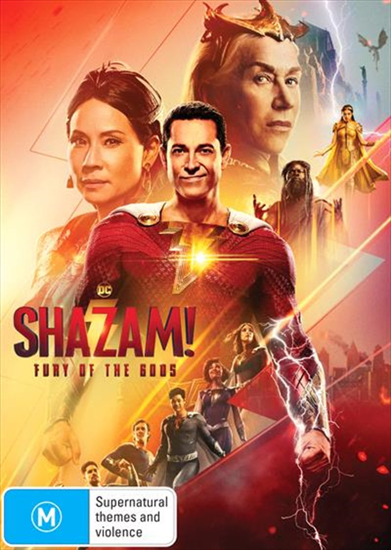 Shazam! Fury Of The Gods DVD - Action-Packed Superhero Adventure