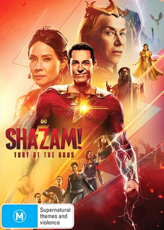 Shazam! Fury Of The Gods DVD - Action-Packed Superhero Adventure