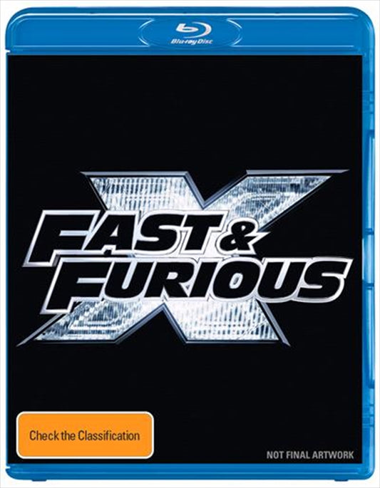 Fast X Blu-ray - Action Movie with Vin Diesel, Michelle Rodriguez, Jason Momoa