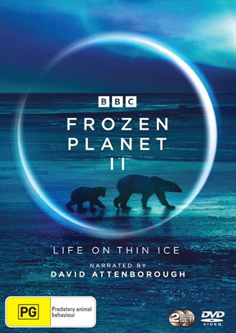 Frozen Planet II DVD - Explore Arctic & Antarctic Wilderness, 10 Years Later