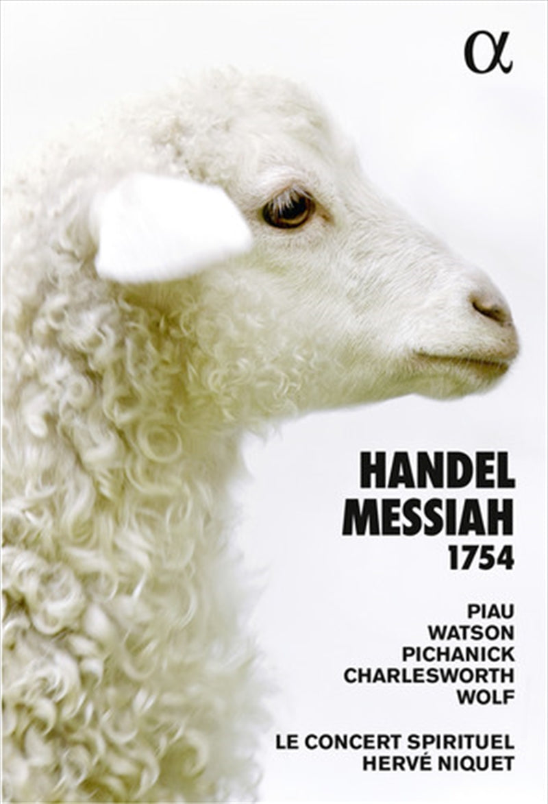 HANDEL: NIQUET CD Album - Messiah 1754