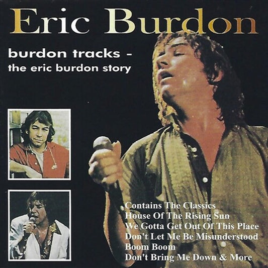 Eric Burdon - Burdon Tracks CD Album - Rock/Pop Music