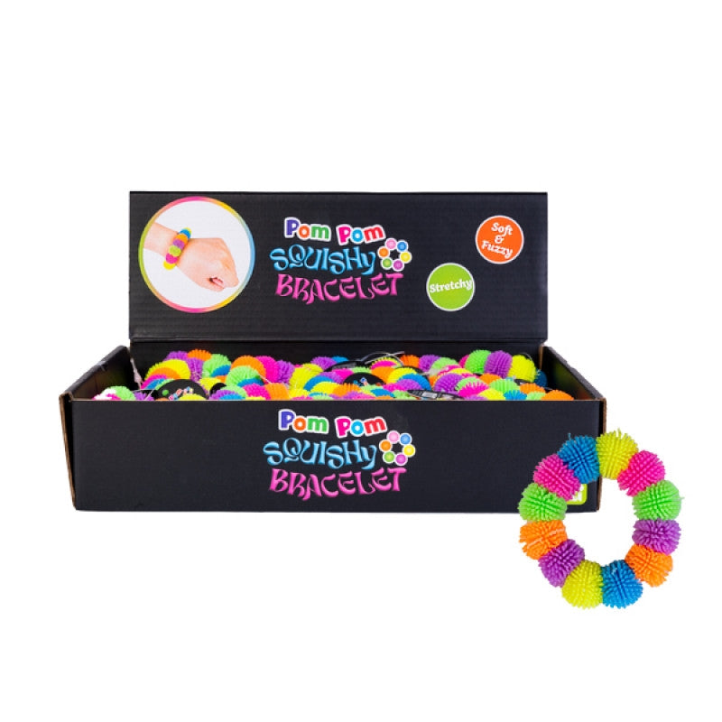 Pom Pom Squishy Bracelet - SuperSaverAU - view 1