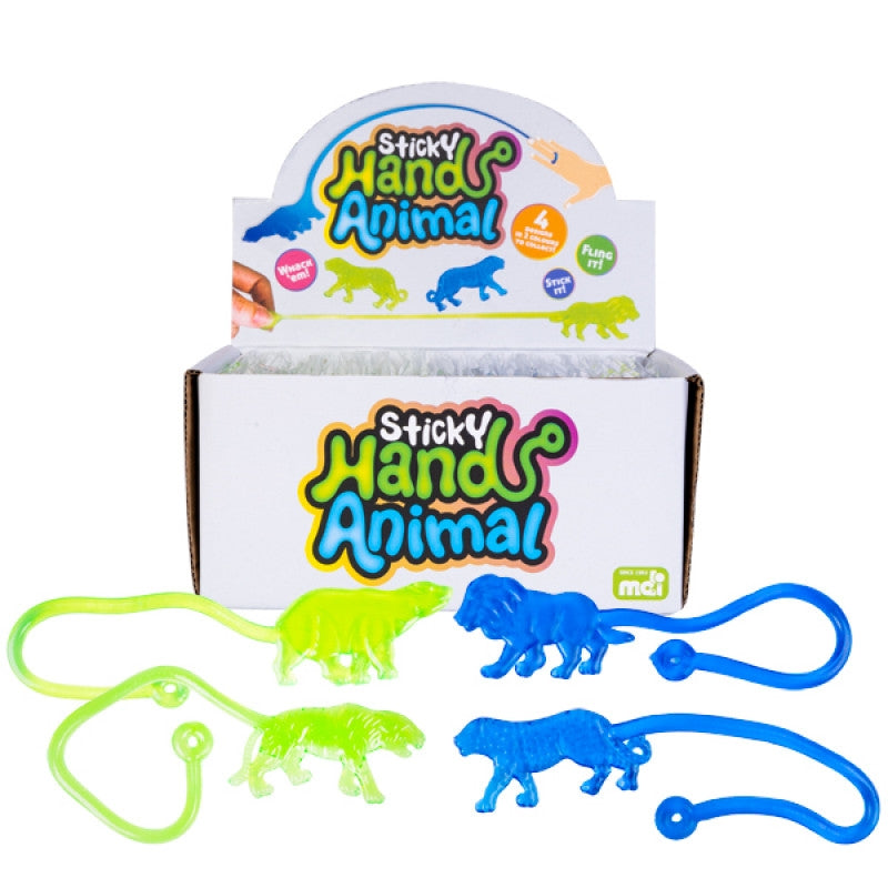 Sticky Hand Animal - 4 Designs, 2 Colours, Sent at Random - SuperSaverAU - view 1