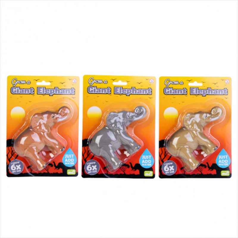 Giant Grow Elephant (SENT AT RANDOM) - SuperSaverAU - view 1