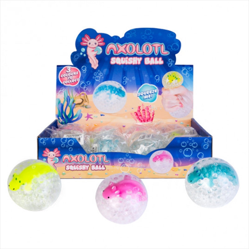 Squishy Ball Axolotl - SuperSaverAU - view 1