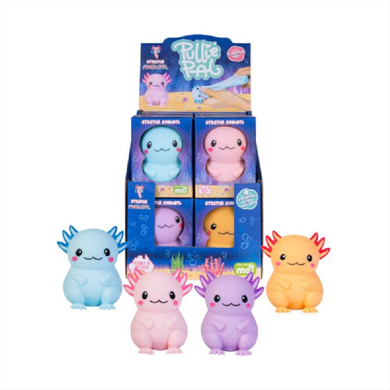 Pullie Pal Stretch Axolotl - SuperSaverAU - view 1