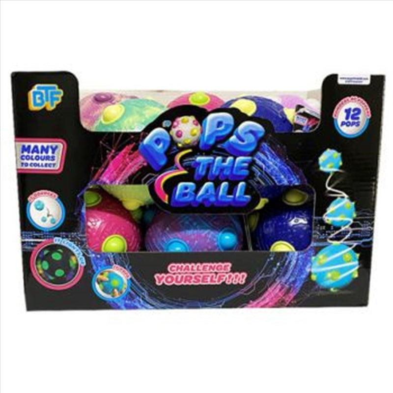 Pops the Ball 10cm assorted (Sent At Random) - SuperSaverAU - view 1