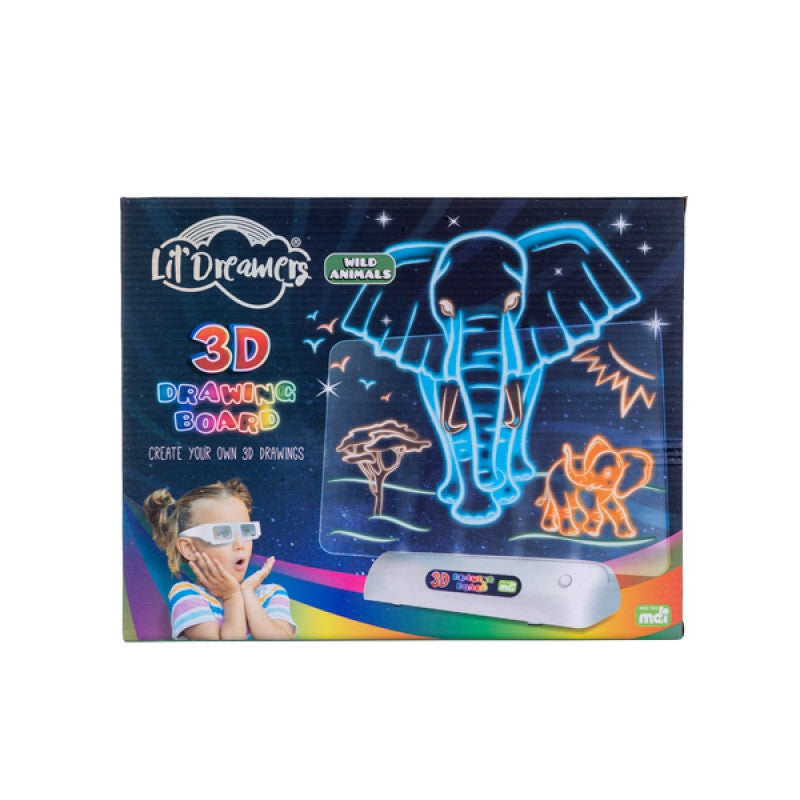3D Illuminate Draw Board Wild