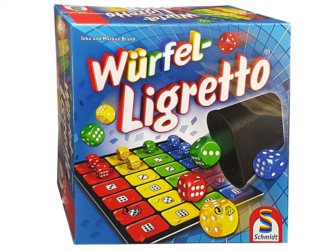 Ligretto Dice Game by Schmidt - Fun for All the Family
