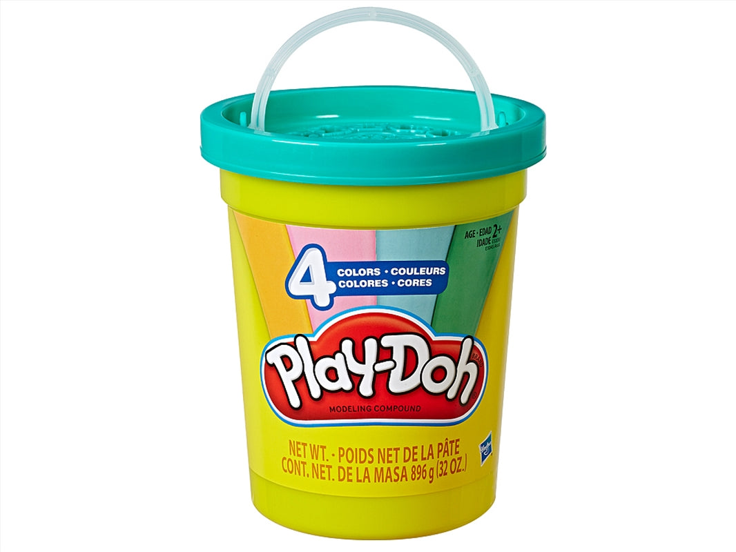 Playdoh 4 Colors Big Can