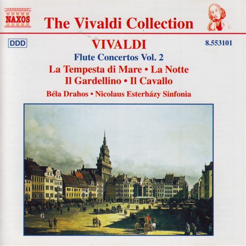 Vivaldi Flute Concertos Music CD Album