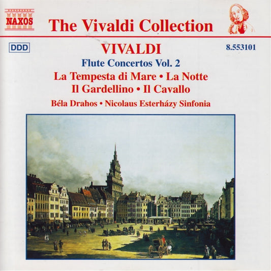 Vivaldi Flute Concertos Music CD Album