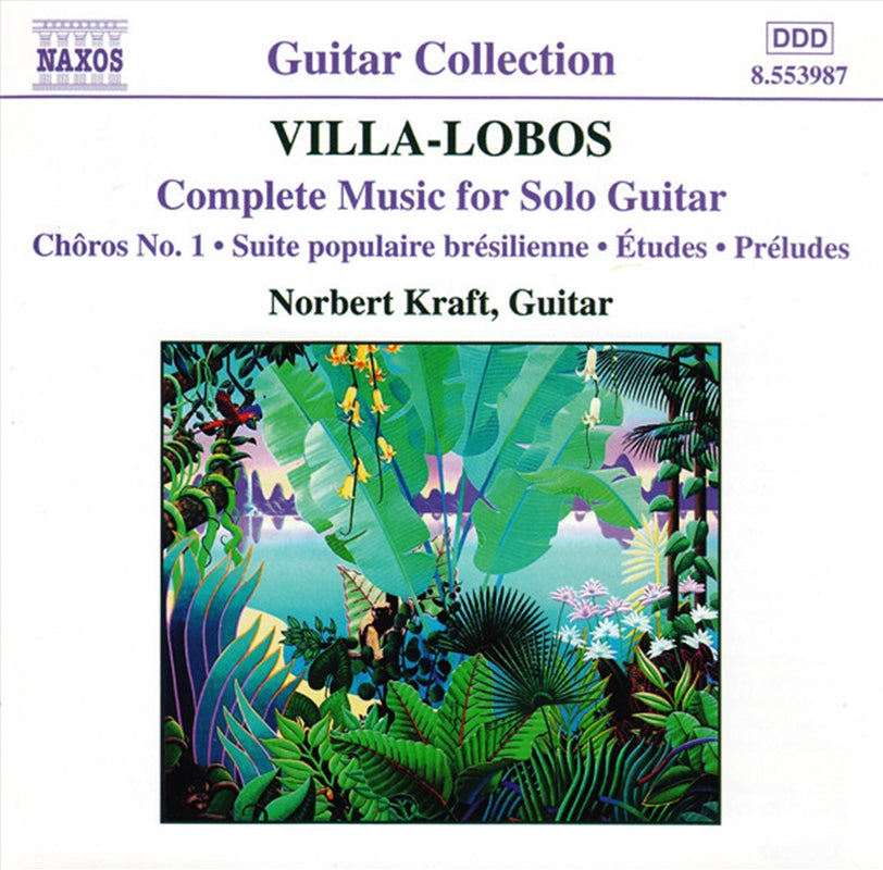 Norbertgu Kraft - Villa-Lobos: Guitar Music Cd Album