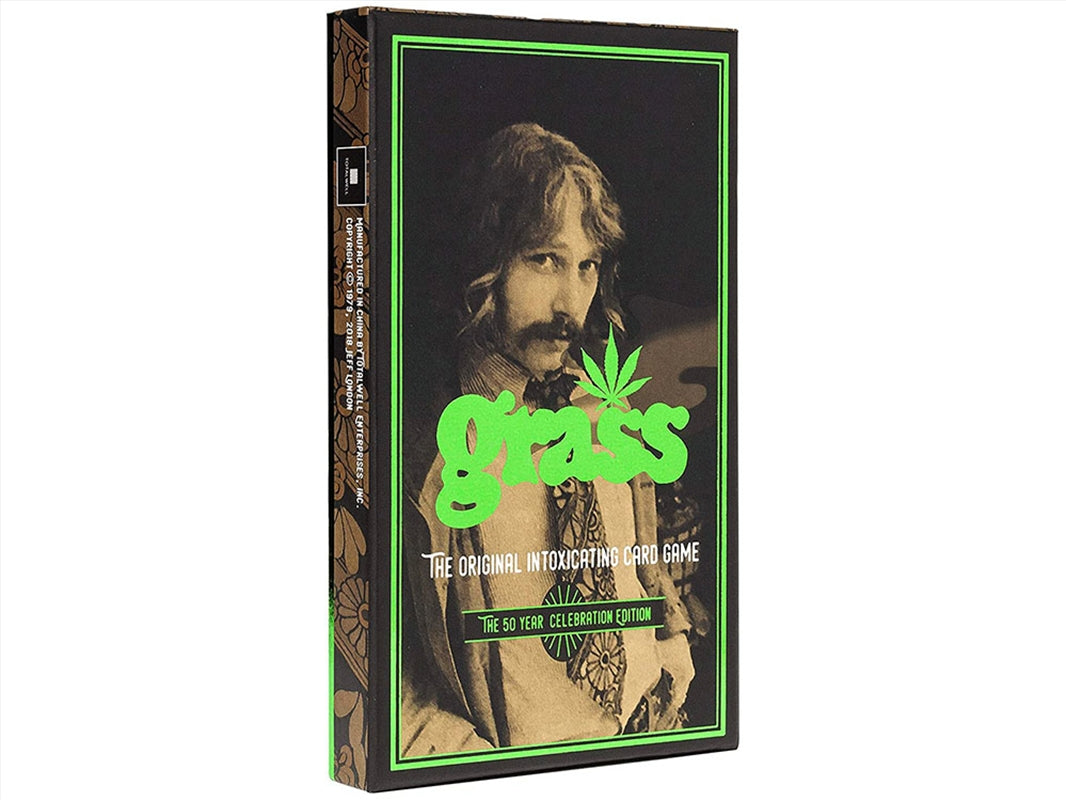 Grass Card Game - 50 Year Celebration Edition, Fast Action for 2-6 Players