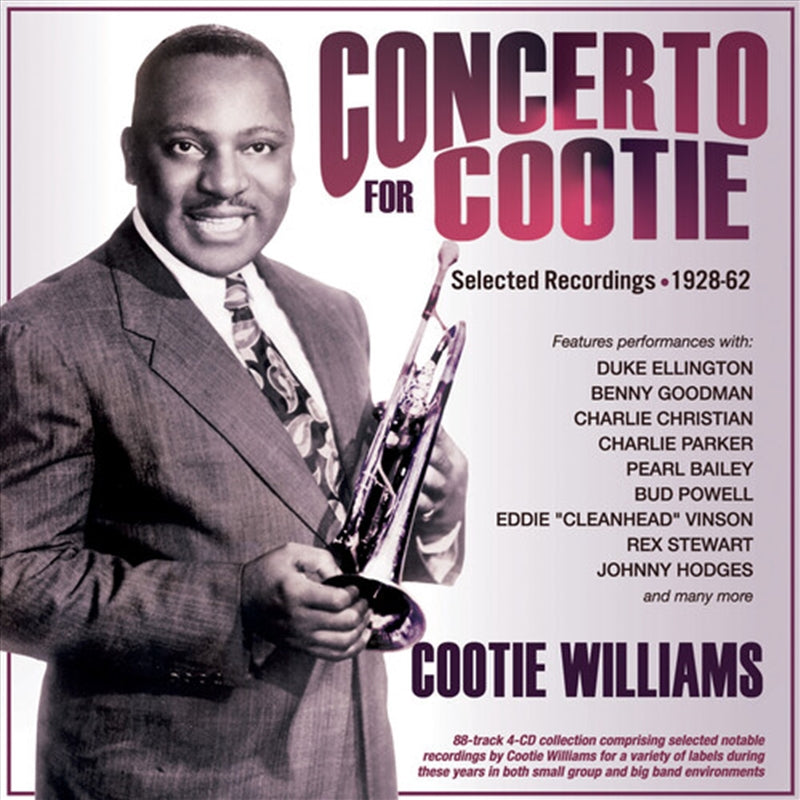 Cootie Williams CD Album - Concerto For Cootie (Selected Tracks)