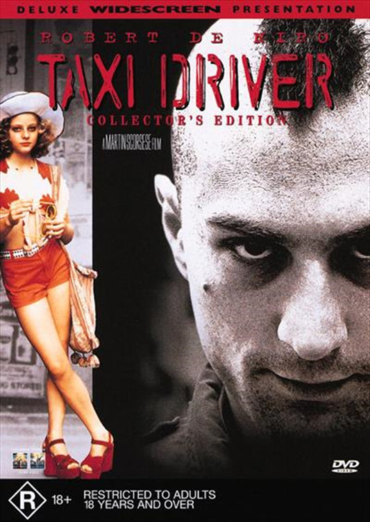 Taxi Driver DVD - Robert De Niro, Jodie Foster, Violent Drama, 1 Disc