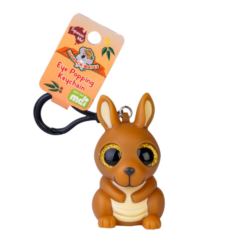 Eye Poppin Keychain Kangaroo - SuperSaverAU - view 1