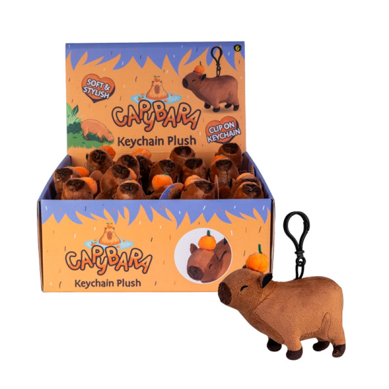 Keychain Plush Capybara - SuperSaverAU - view 1