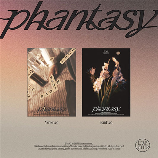 The Boyz - Vol.2: Phantasy Pt.3 Love Lett CD Album - World Music