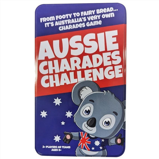 Aussie Charades Game - 100% Aussie Words, 3+ Players, Ages 8+