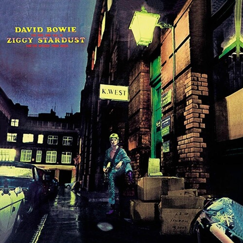 David Bowie CD Album: The Rise and Fall of Ziggy Stardust and the Spiders from Mars - Rock/Pop Music