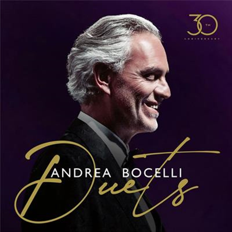 Andrea Bocelli Duets: 30th Anniversary CD Album