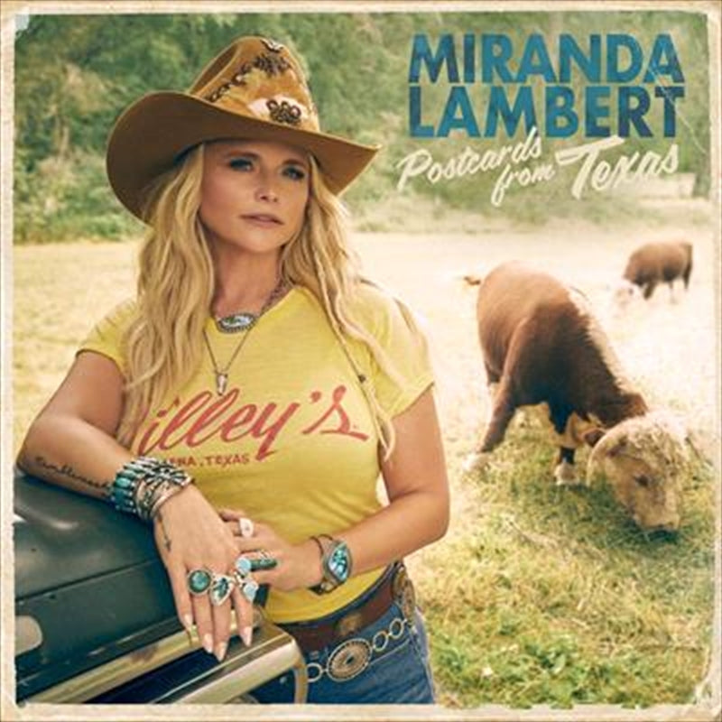 Miranda Lambert Postcards From Texas CD Album - Country Music