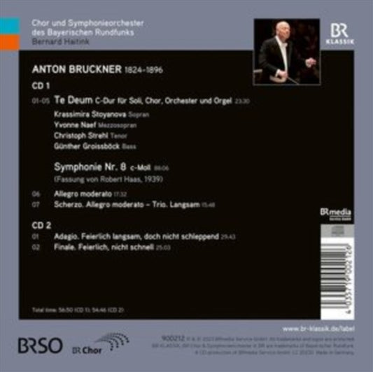 Classical CD Album: Symphonie No. 8 Te Dum by Symphonieorchester Des Bayerischen