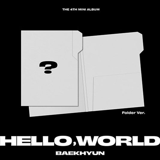 Baekhyun Hello, World Folder Ver - CD Album, Music & World