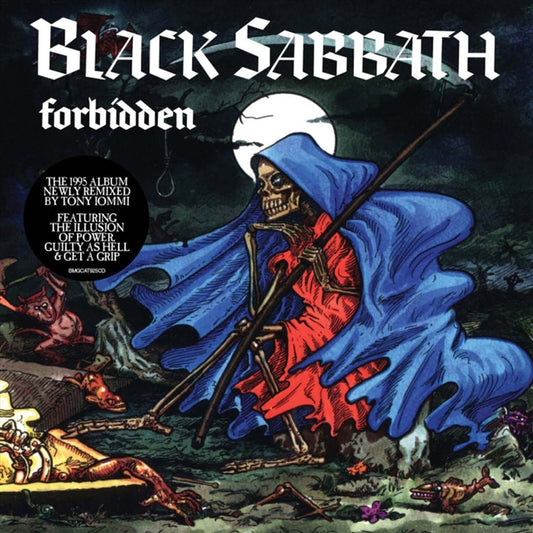 Black Sabbath Forbidden: 2024 Toni Iommi Rem CD Album - Hard Rock Metal