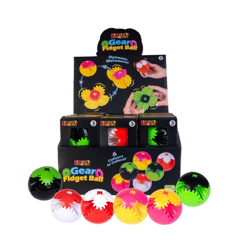 Gear Fidget Ball - Interlocking Gears for Sensory Satisfaction - SuperSaverAU - view 1