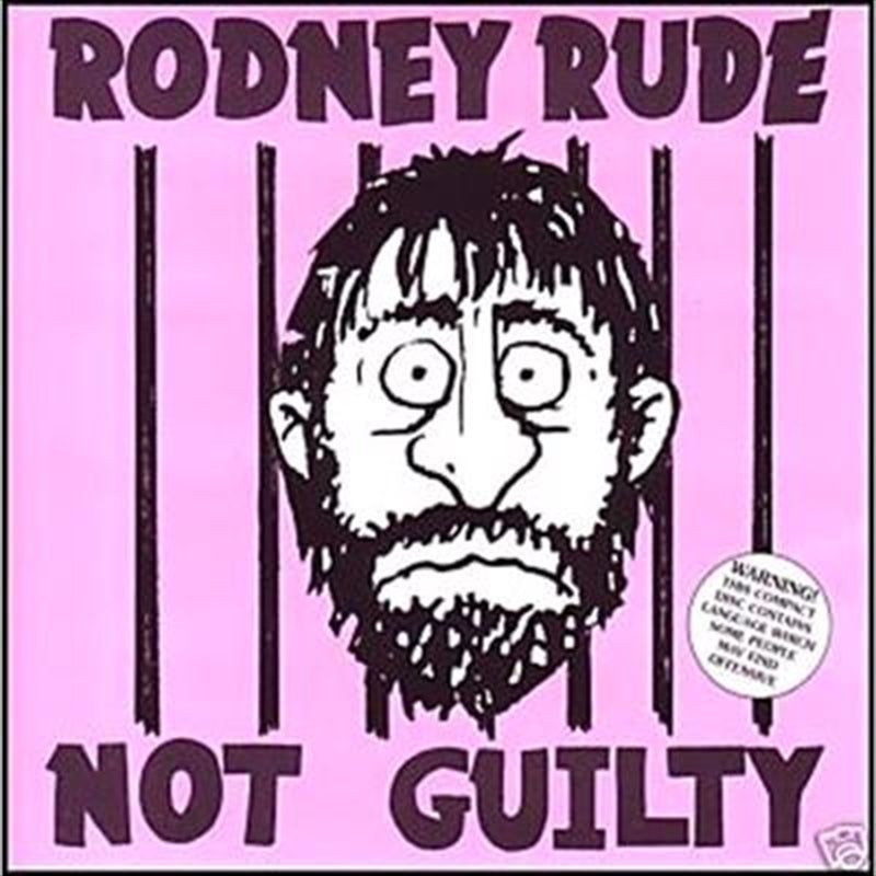 RUDE Rodney Not Guilty CD Album - Great Music Collection
