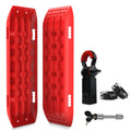 X-BULL 5T Hitch Recovery Receiver with Gen2.0 Recovery Tracks - Red