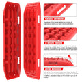 X-BULL 5T Hitch Recovery Receiver with Gen2.0 Recovery Tracks - Red