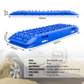 X-BULL 5T Hitch Recovery Receiver with Gen2.0 Recovery Tracks - Blue