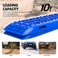 X-BULL 5T Hitch Recovery Receiver with Gen2.0 Recovery Tracks - Blue