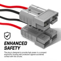 Premium 50A Anderson Style Plug Connectors 6AWG 10 Pack