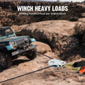 X-BULL 4 Ton Snatch Block Pulley Hook