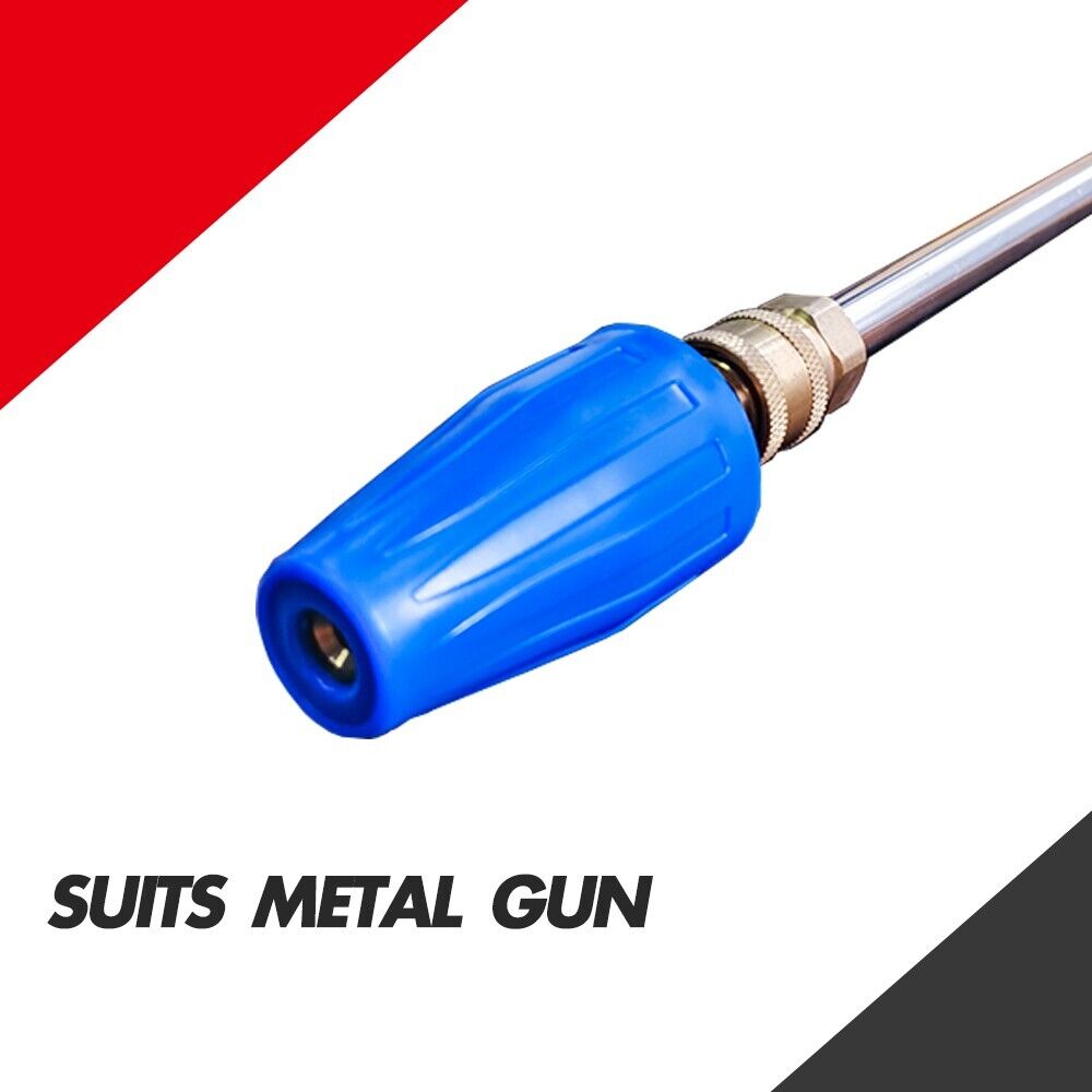 X-BULL Pressure Washer Turbo Nozzle Head 4000PSI 1/4 BSP - Blue