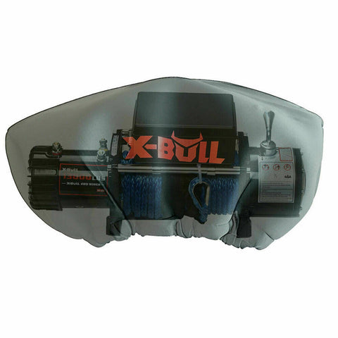 X-BULL Waterproof Winch Cover 8000-17000lbs Black