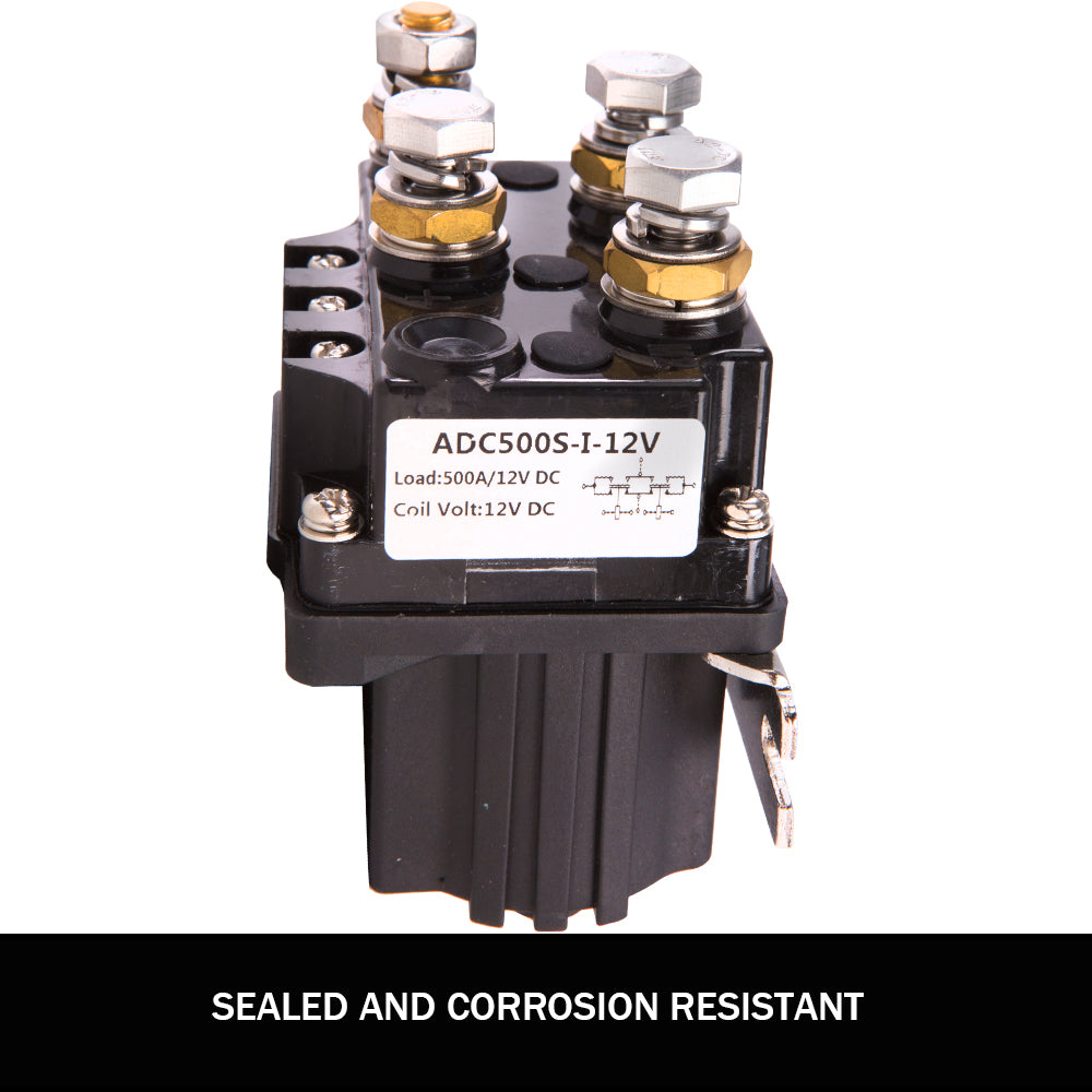 X-BULL 500A Winch Solenoid Relay Controller 12V