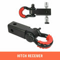 X-BULL 11 Piece 4WD Winch Recovery Kit Black