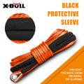 X-BULL 5.5mm x 13m Dyneema Synthetic Winch Rope